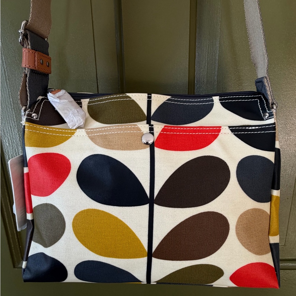 Orla Kiely Crossbody Fielder Bag in Classic Multi-Stem